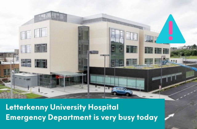Long Wait Times At The Emergency Department In Letterkenny University 